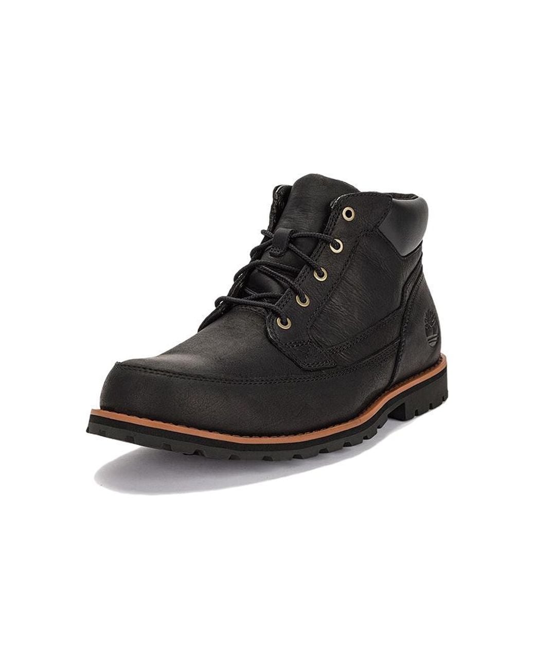 Timberland Black Attleboro Premium Chukka Boot Full Grain' for men