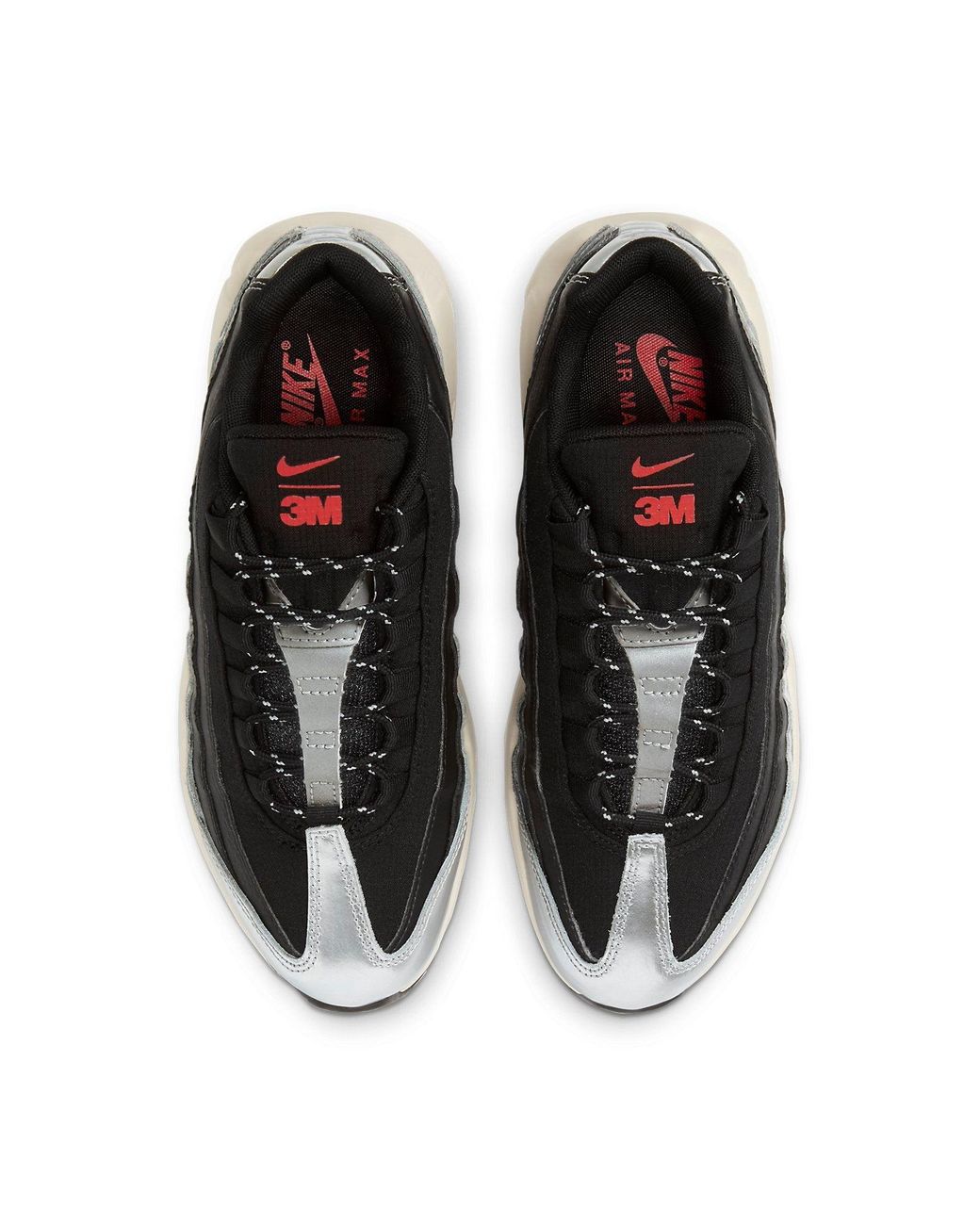 Nike Black (Wmns) 3M X Air Max 95 Metallic'