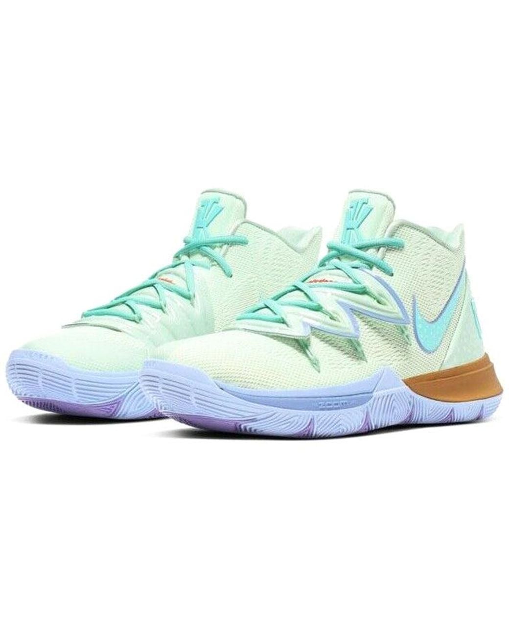 Nike Blue X Spongebob Squarepants Kyrie 5 'Squidward' for men