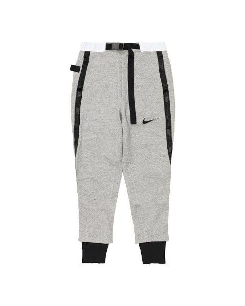 Nike Gray X Sacai Crossover Knit Bundle Feet Sports Pants for men