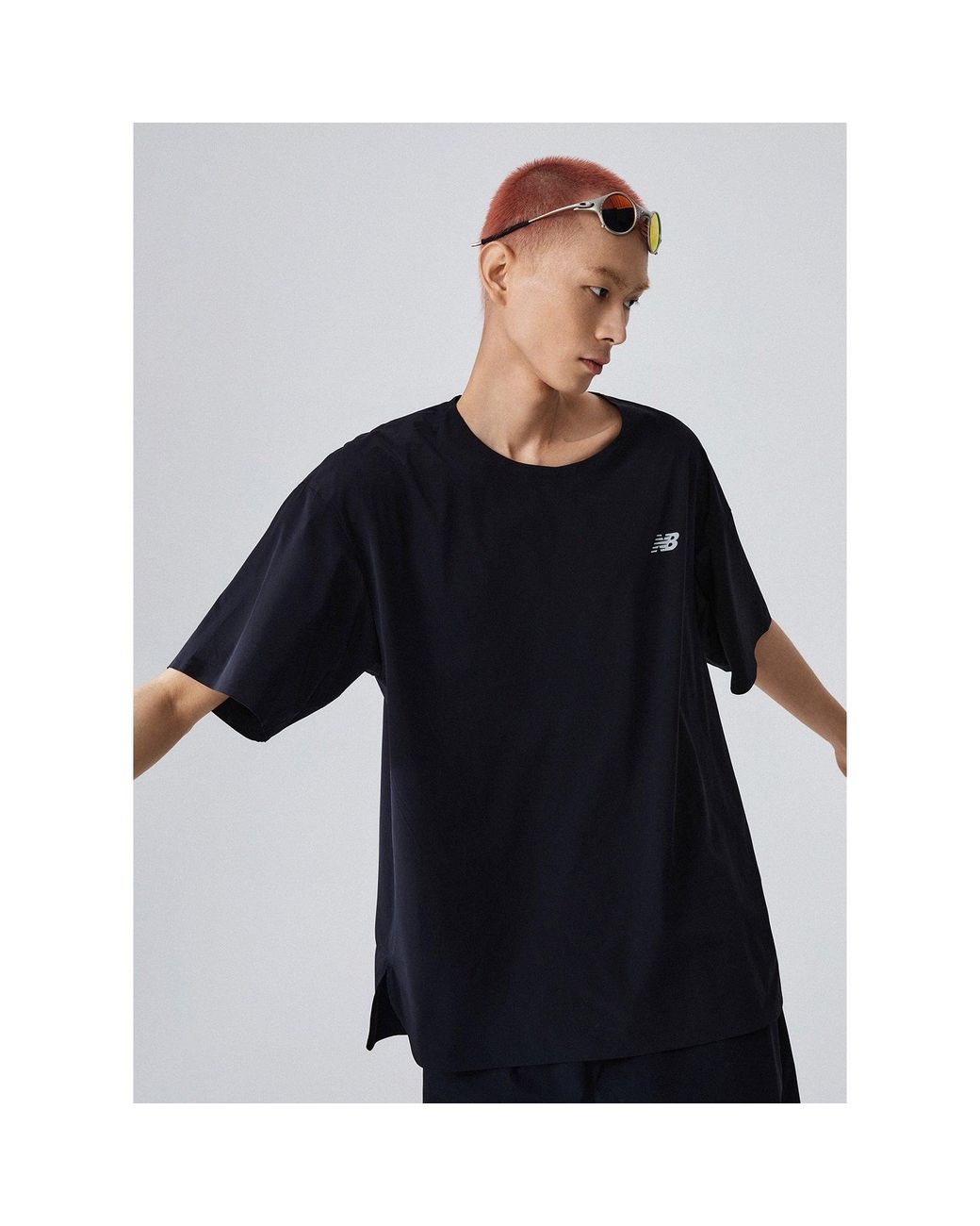 New Balance Black Nb Logo 2