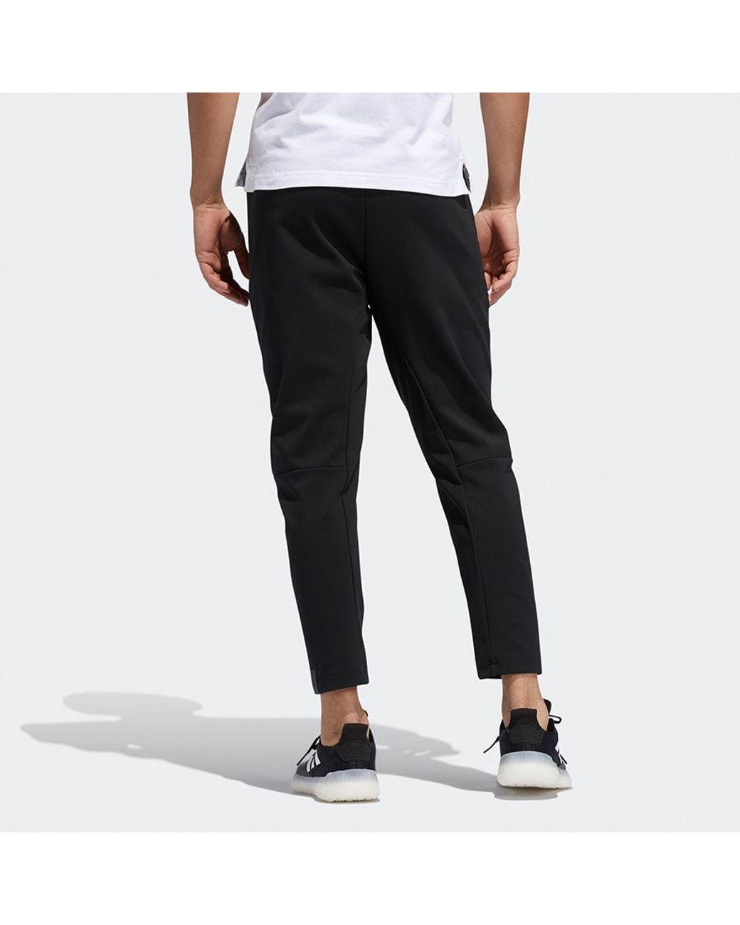 Adidas Black Wj Pnt Sj Stylish Casual Sports Pants for men