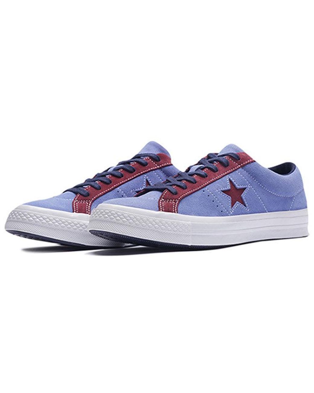 Converse Blue One Star Low 'Deep Periwinkle Rhododenron' for men