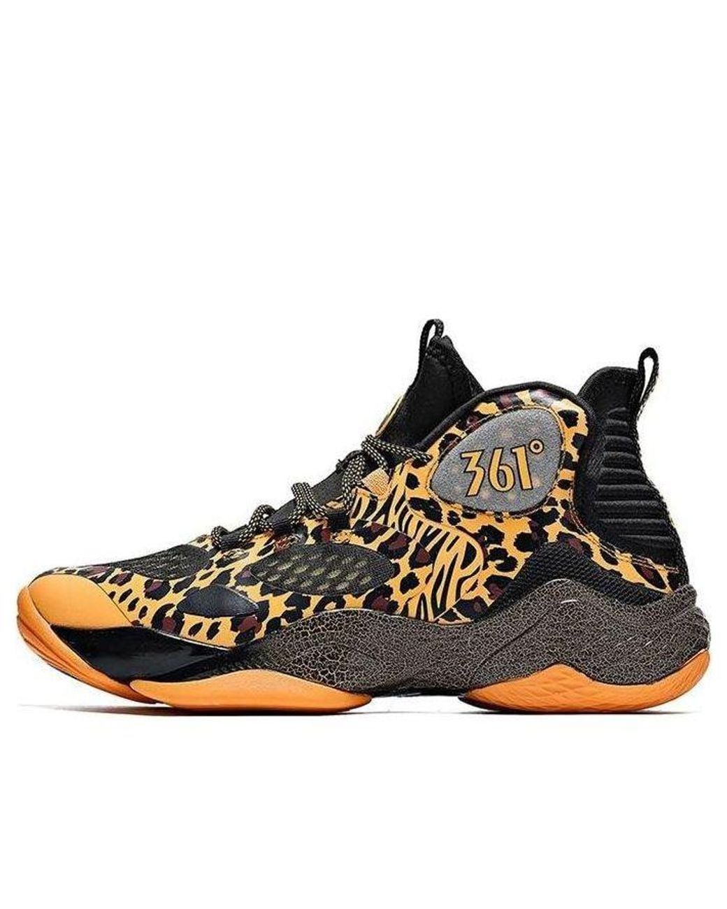 361 Degrees Black X Aaron Gordon 2020 Basketball Shoes for men