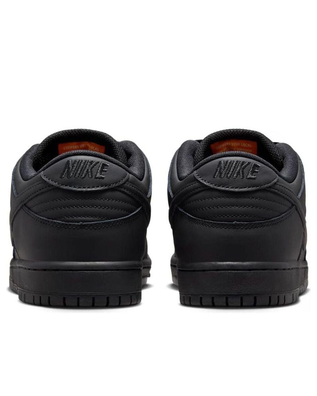 Nike Black Sb Dunk Low Pro 'Triple' for men