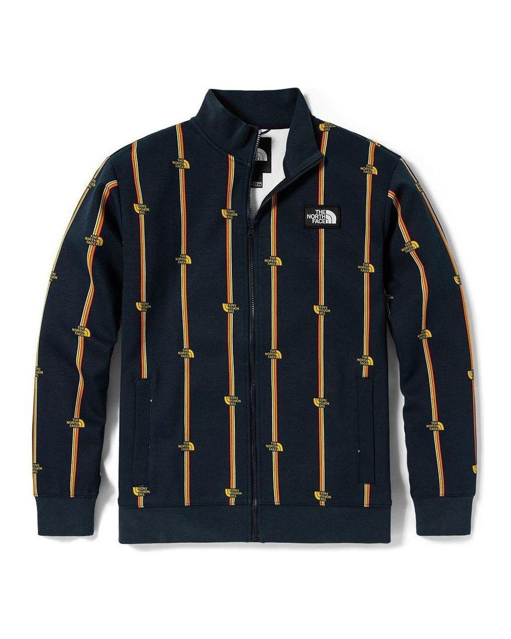 The North Face Blue Stripe Track Jacket for men