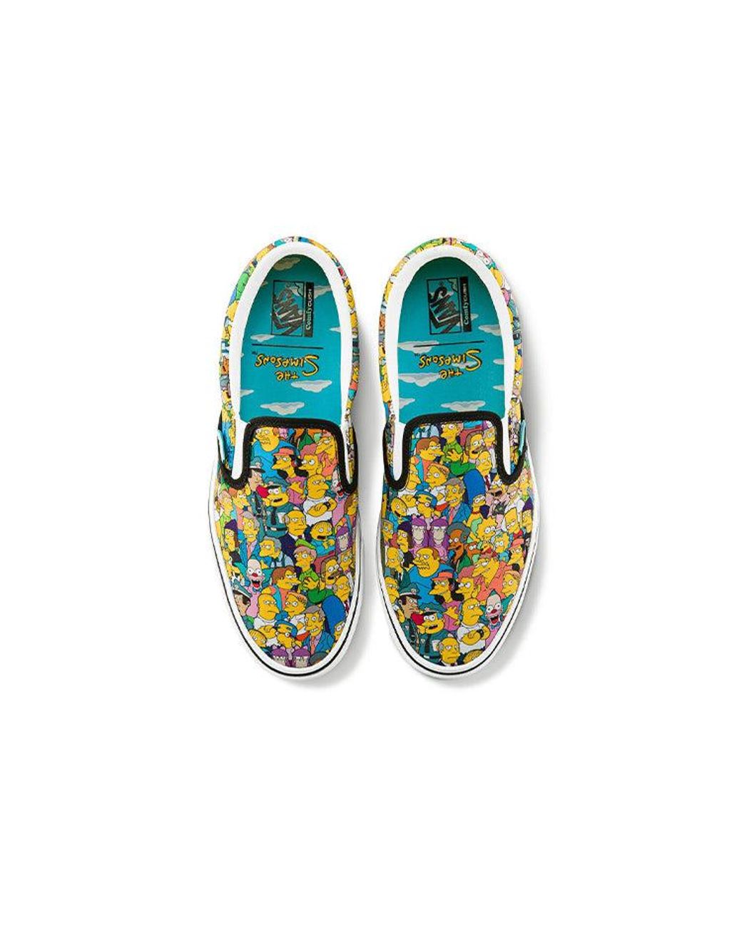 Vans Multicolor The Simpsons X Comfycush Slip-On 'Springfield' for men