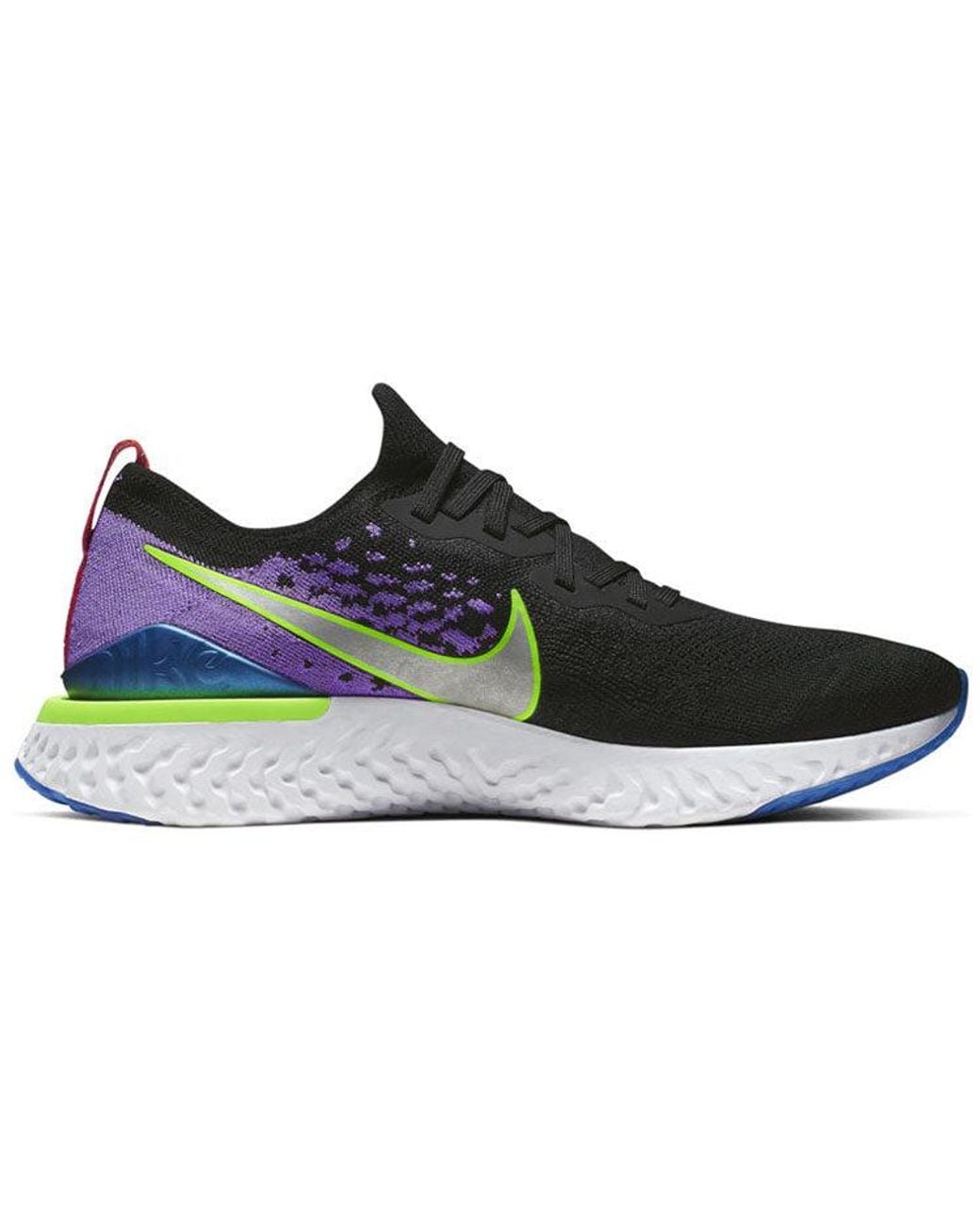 Nike Blue Epic React Flyknit 2 'Reflect' for men