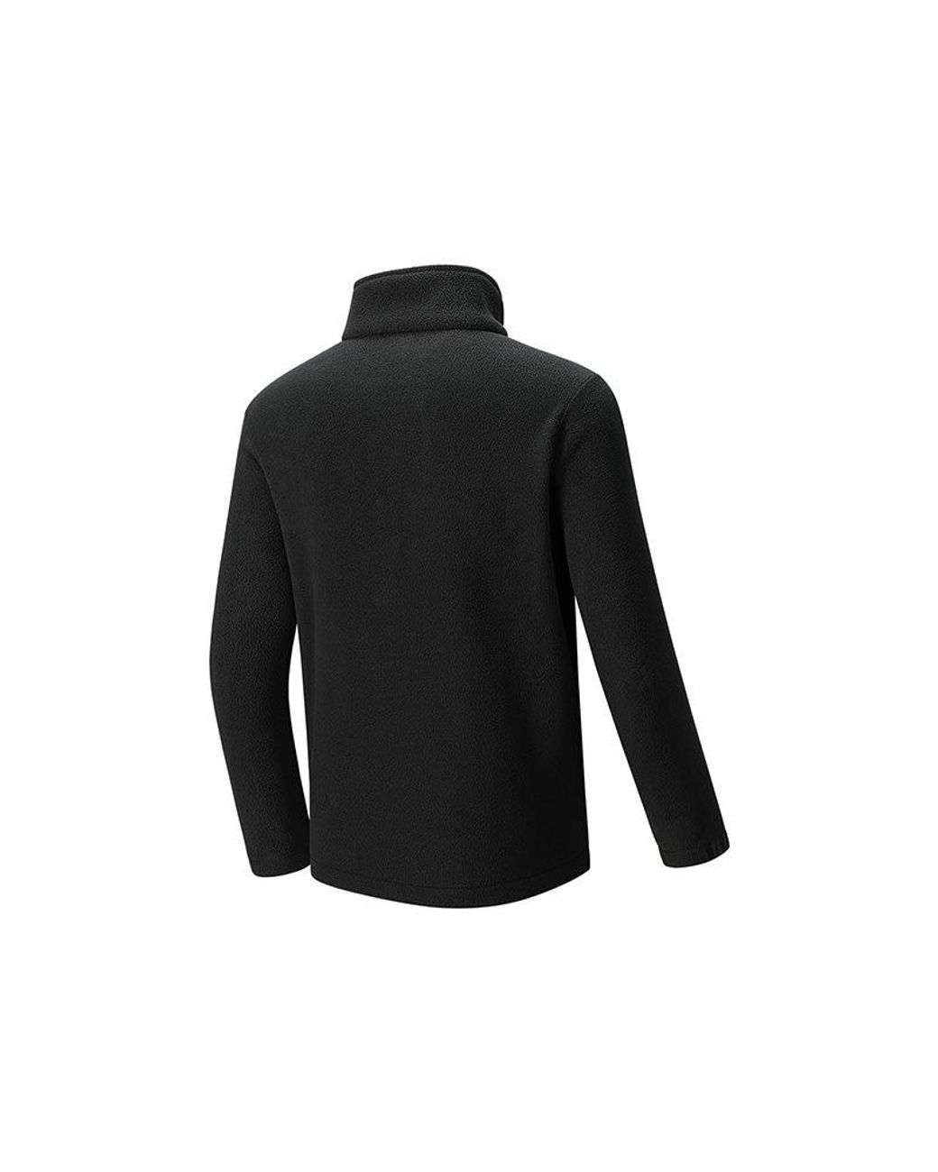 Mizuno Black Logo Fleece Jacket for men