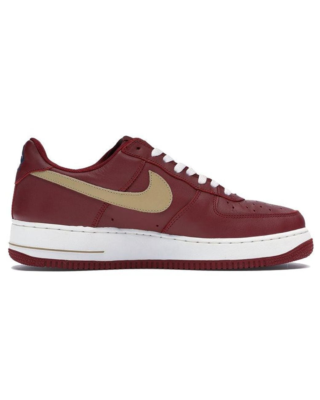 Nike Red Air Force 1 Low 'Lebron James' for men
