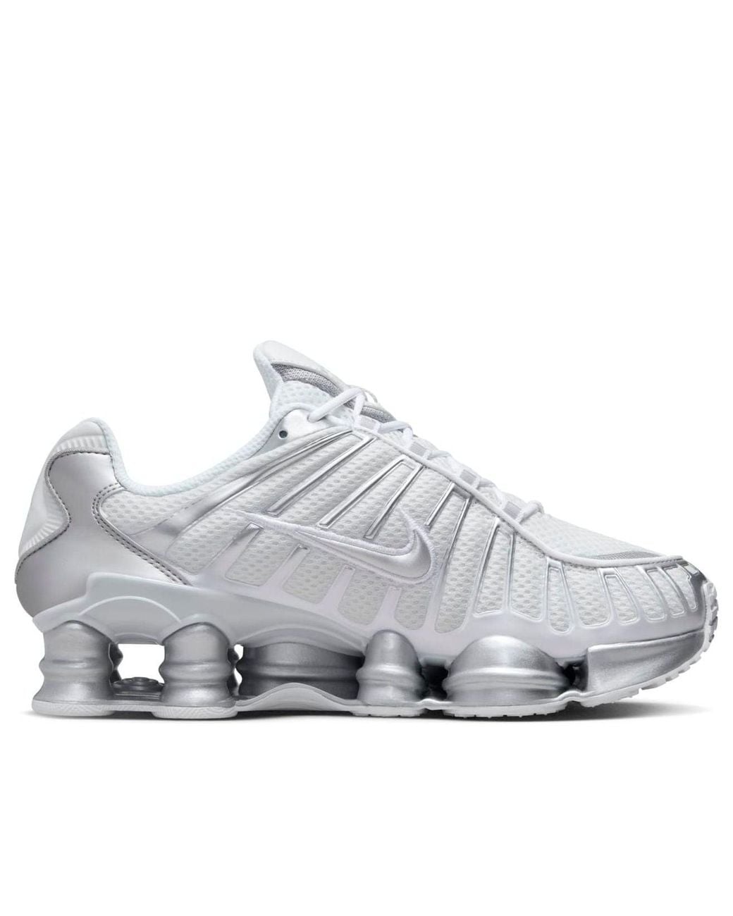 Nike White (Wmns) Shox Tl Chrome'