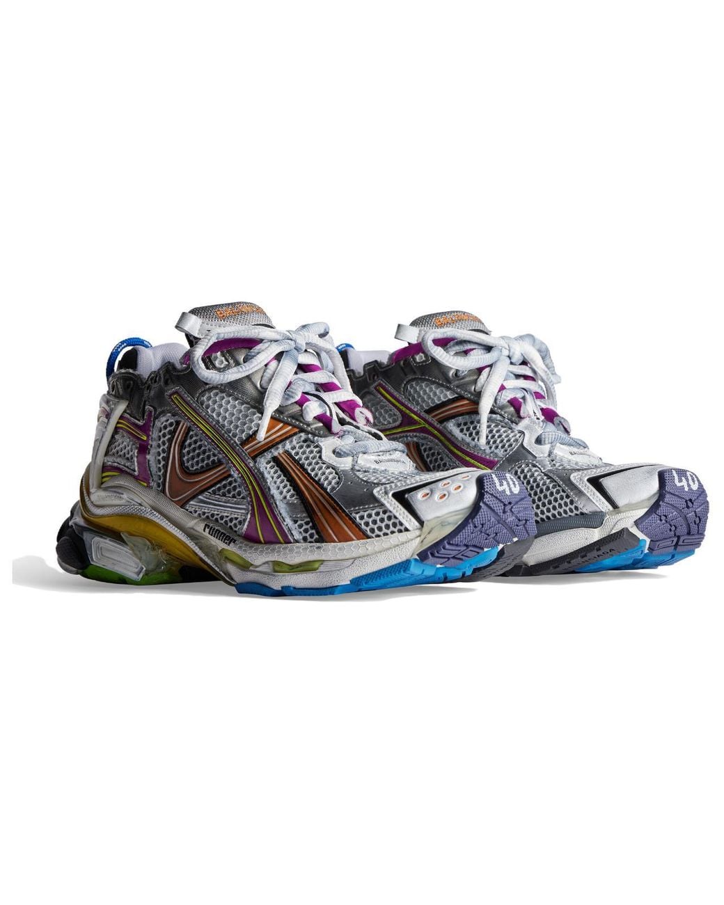 Balenciaga Blue (Wmns) Runner Multi-Color'