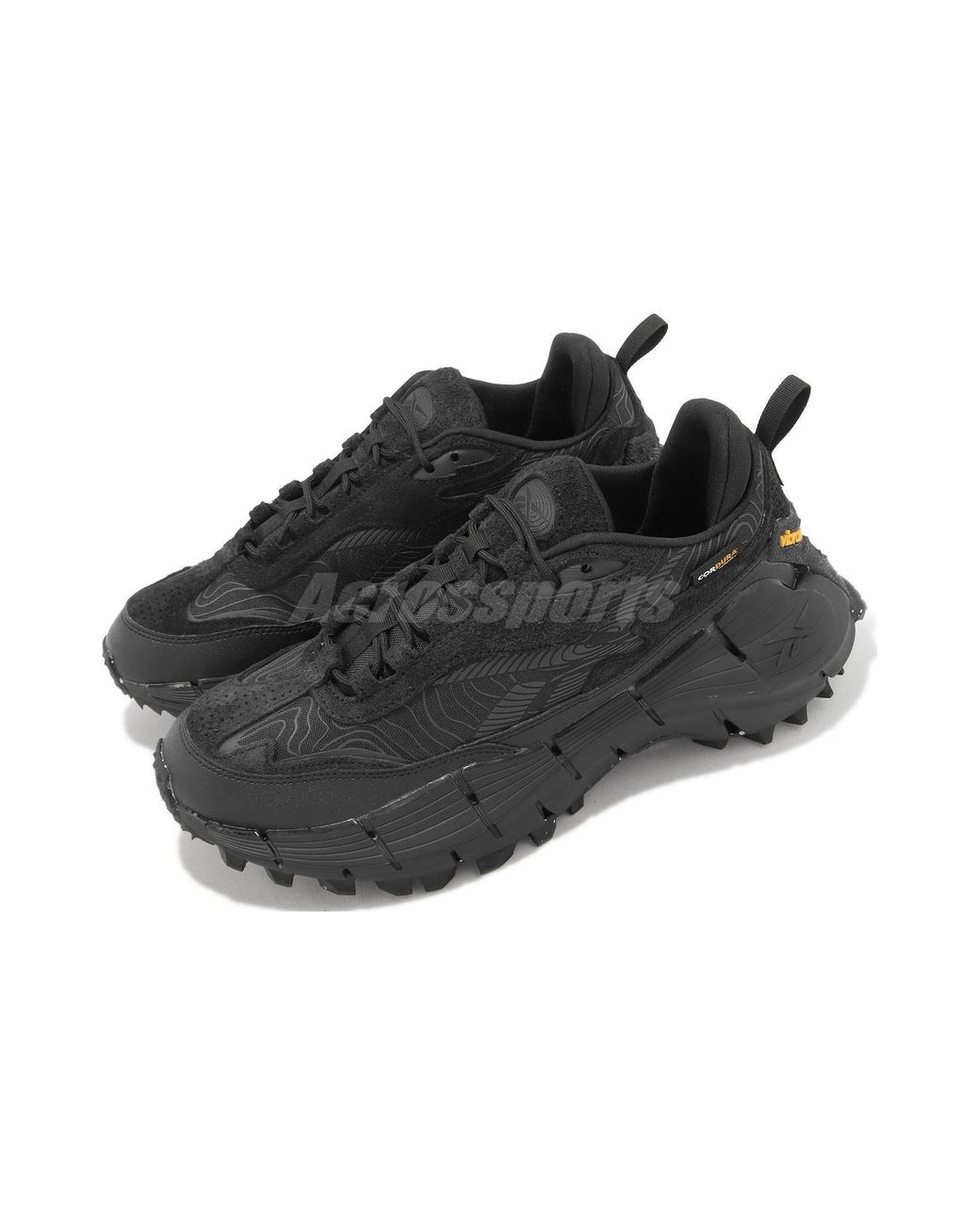 Reebok Black Zig Kinetica 2.5 Edge Pure' for men