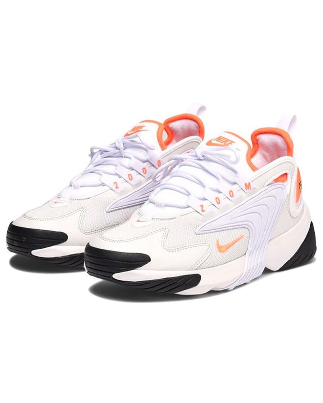 Nike White (Wmns) Zoom 2K 'Hyper Crimson'
