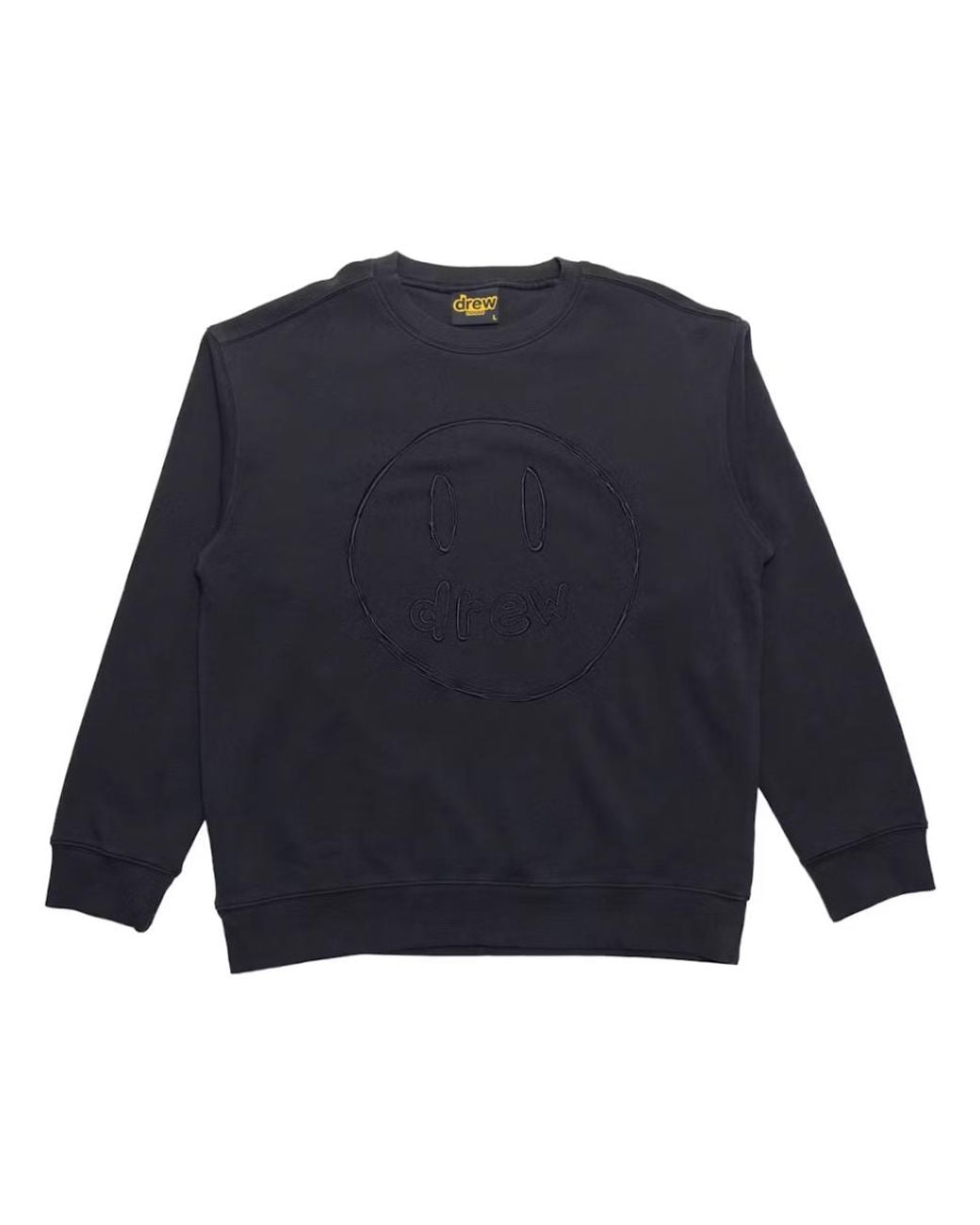 Drew House Blue Sketch Mascot Crewneck Sweatshirt for men