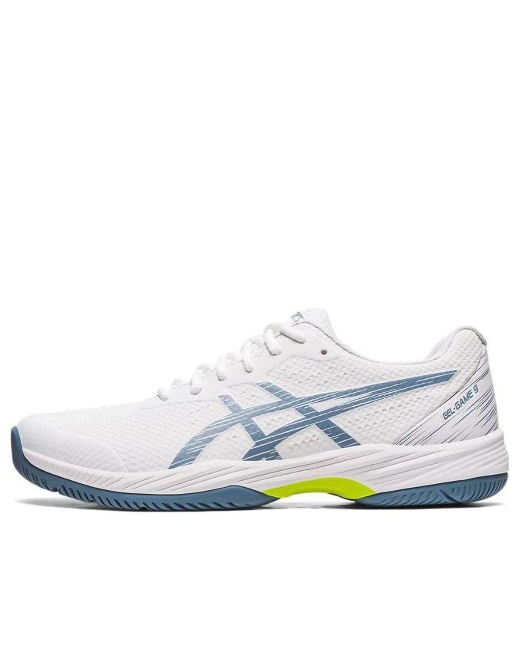Asics White Gel-Game 9 Clay Oc Steel' 1041A358-101 for men
