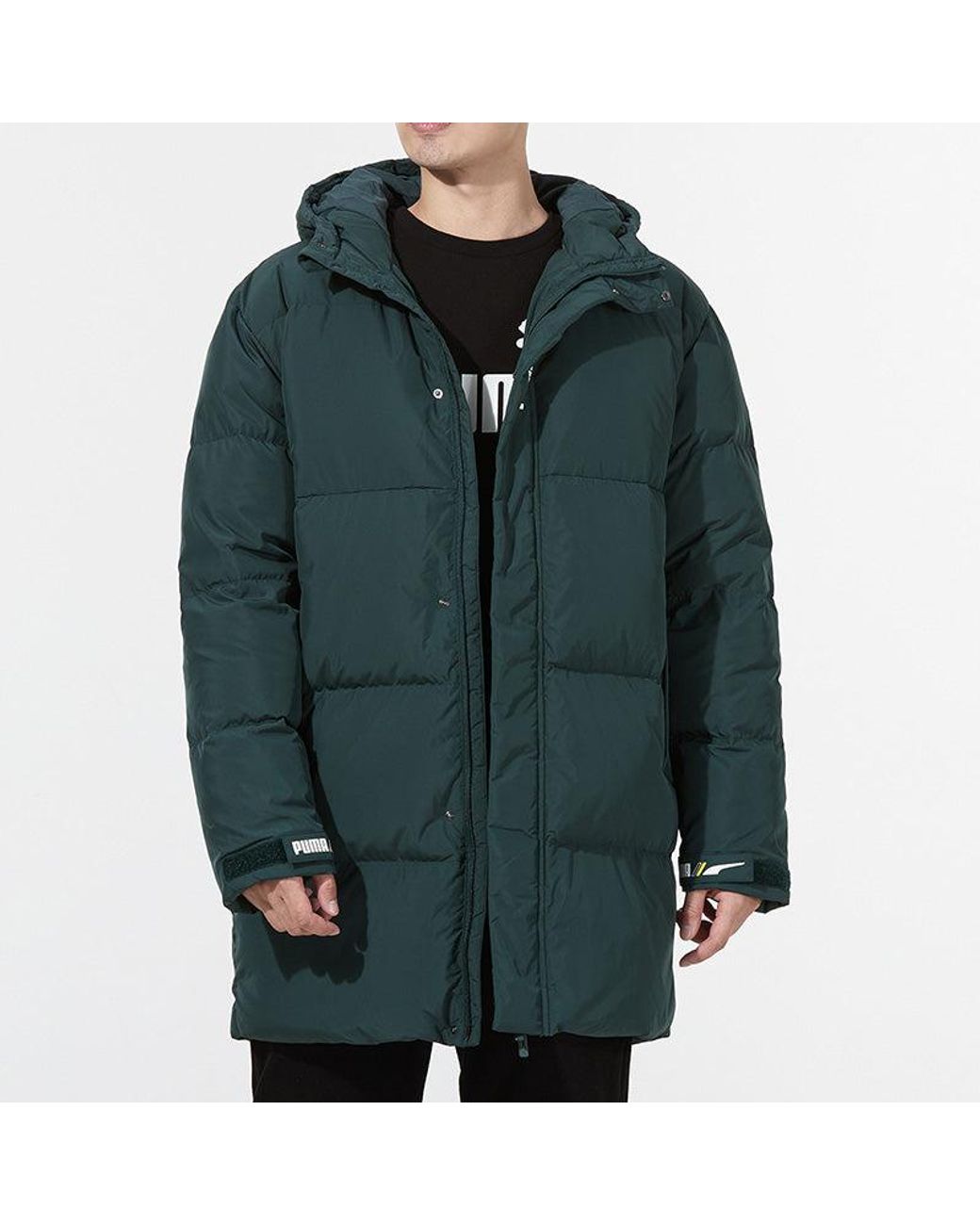 PUMA Green Windproof Down Warm Jacket for men