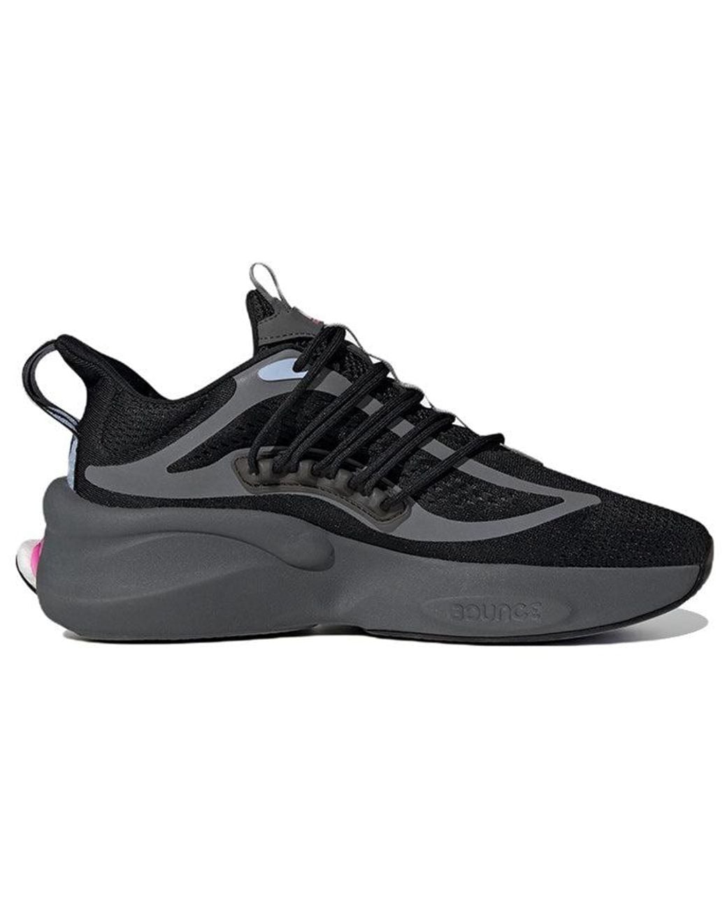 Adidas Blue Alphaboost V1 Fuchsia' for men
