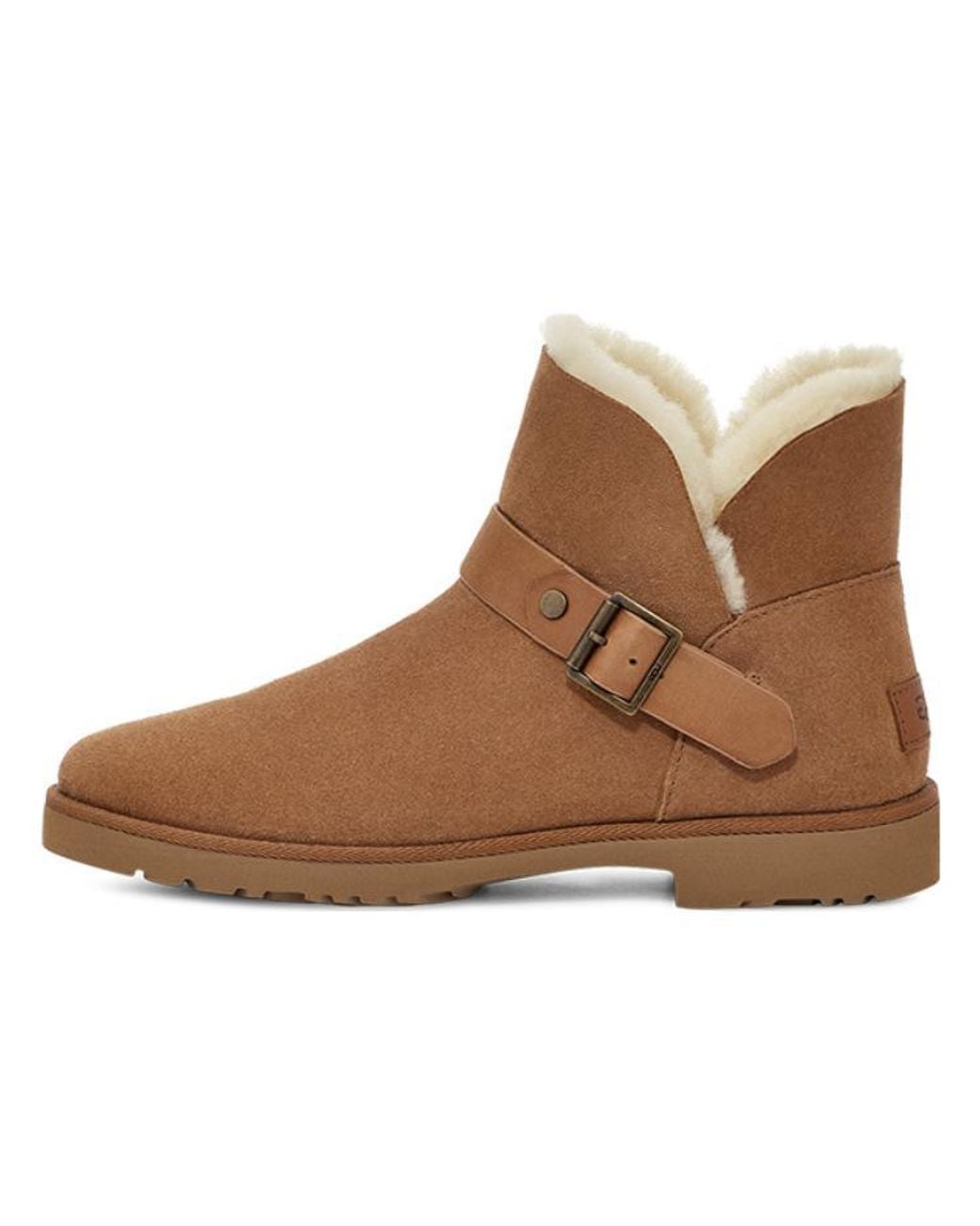 Ugg Brown (Wmns) Romely Short Buckle Boot