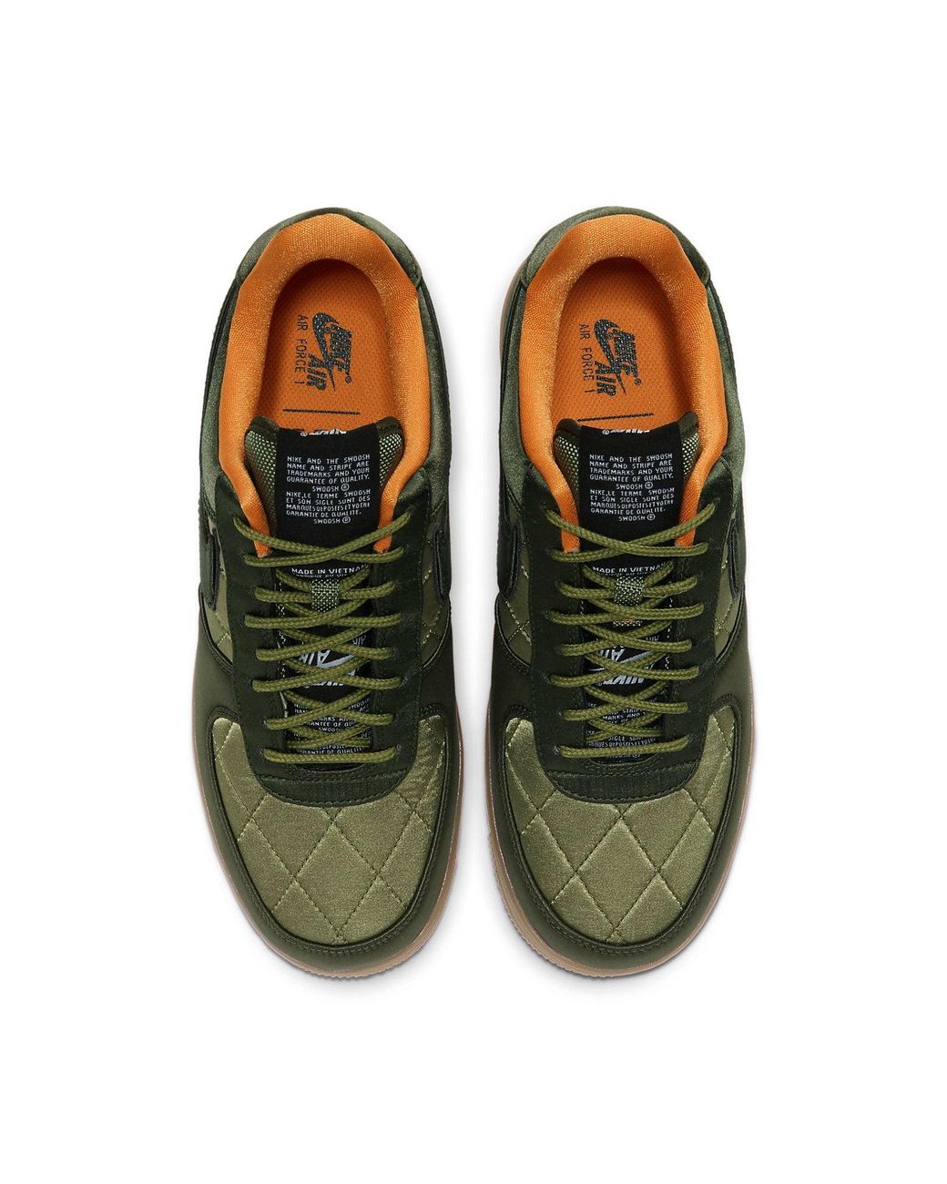 Nike Green Air Force 1 Low Flight Jacket' for men