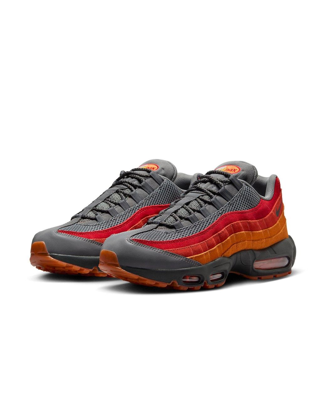 Nike Red Air Max 95 Premium 'Atlanta' for men