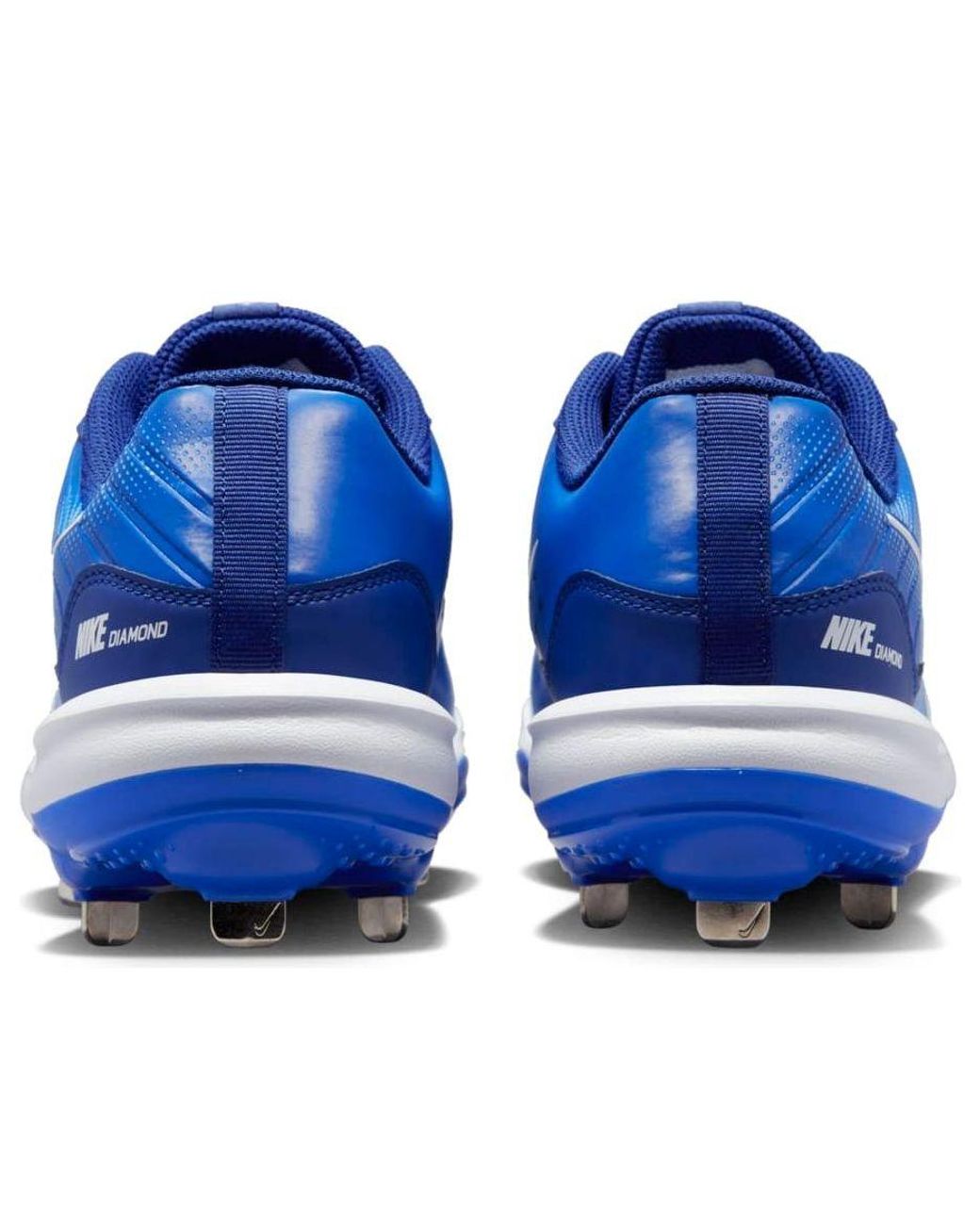 Nike Blue Alpha Huarache Varsity 4 Low 'Hyper Royal' for men