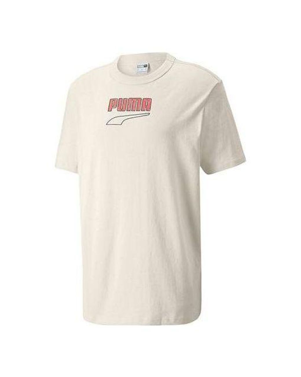 PUMA Natural Downtown Logo Tee for men