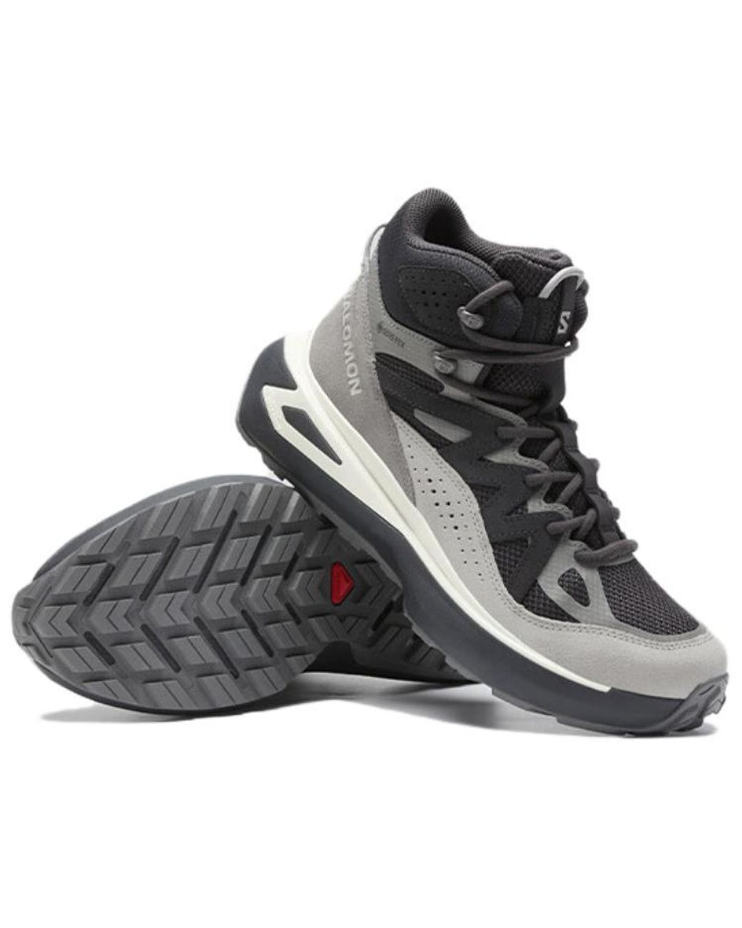 Salomon Black Odyssey Elmt Mid Gtx Sneakers Boots for men