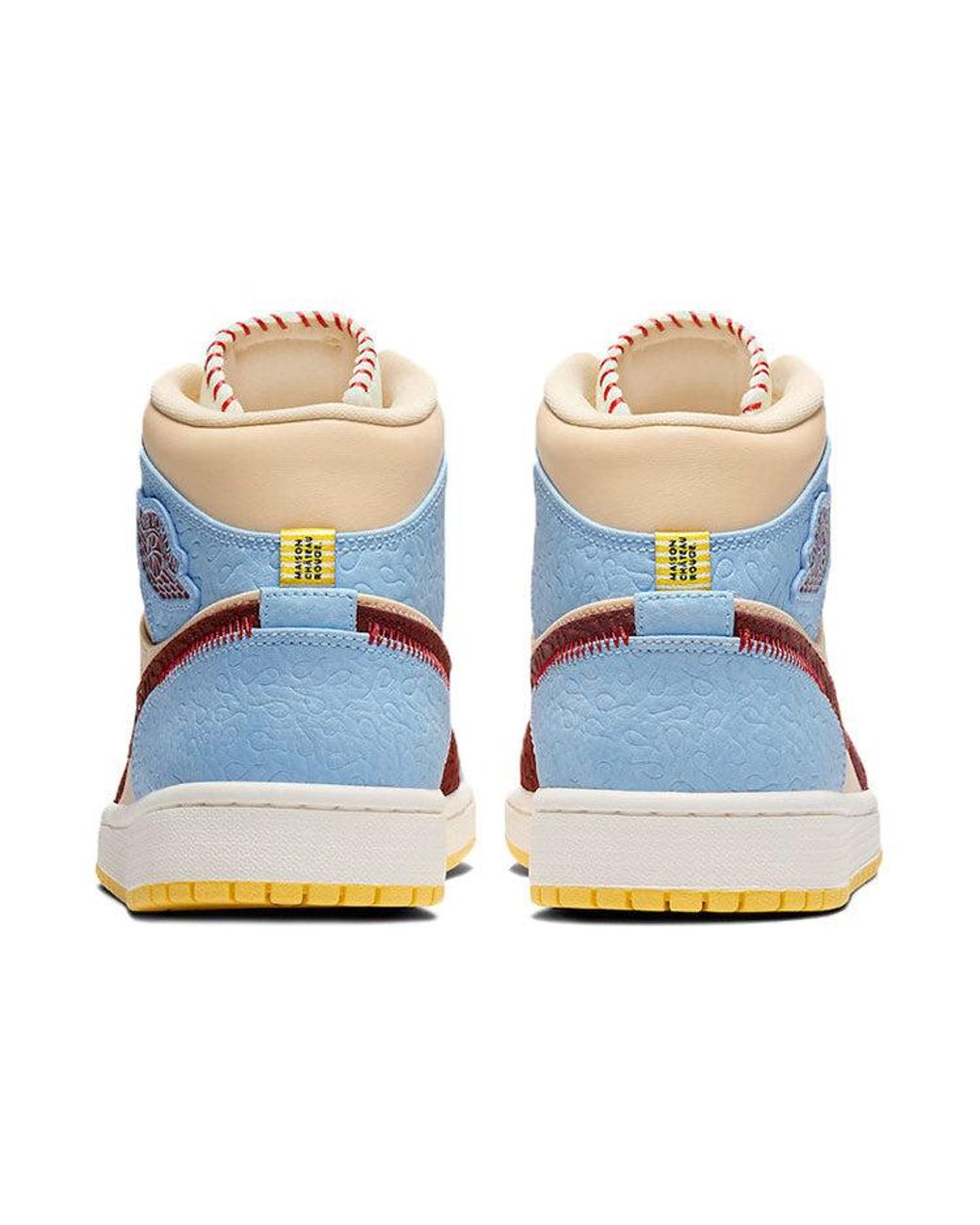 Nike Blue 1 Mid Se X Maison Chateau Rouge 'Fearless' for men