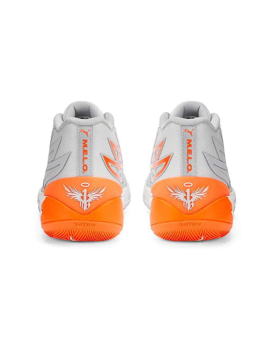 PUMA White Mb.02 Lamelo Ball 'Gorange' for men