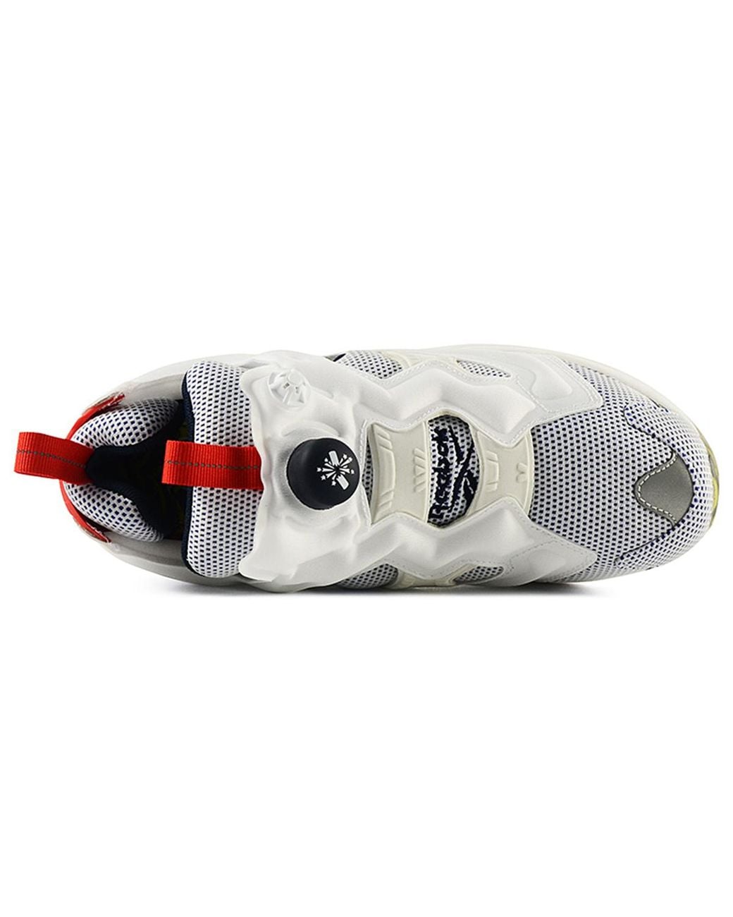 Reebok White Instapump Fury Celebrate Shoes/Sneakers for men