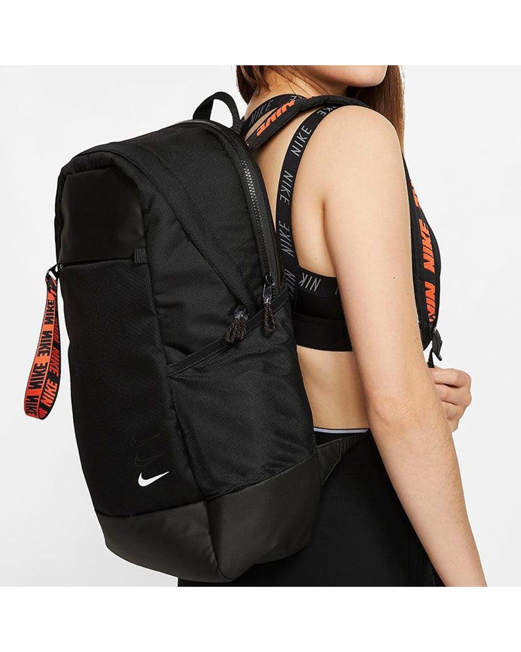 Nike Black Sportswear Essentials Backpack for men