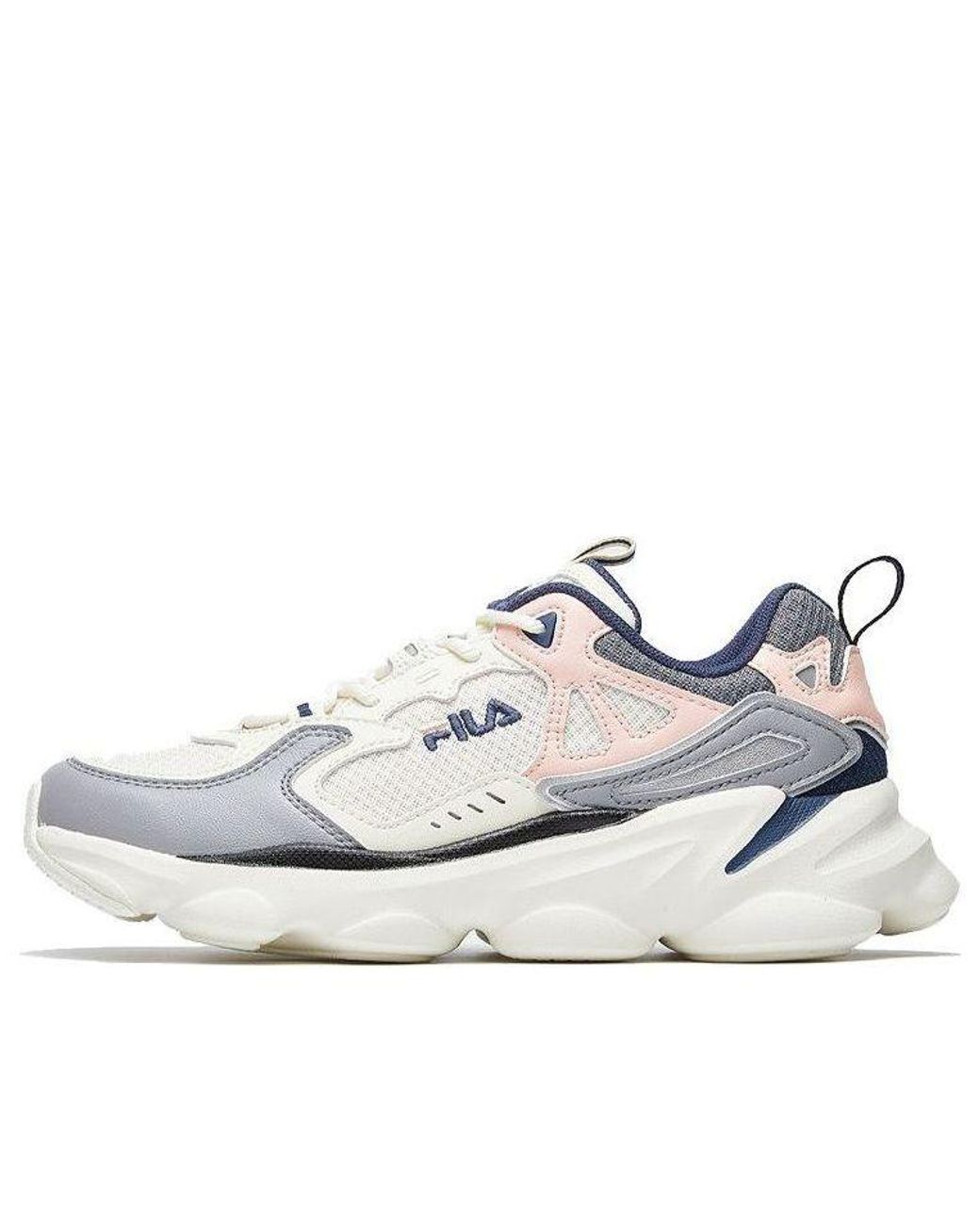 Fila White Skipper Sneakers Grey