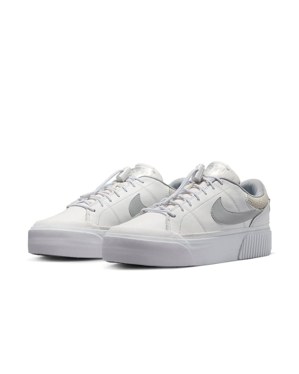 Nike White (Wmns) Court Legacy Lift