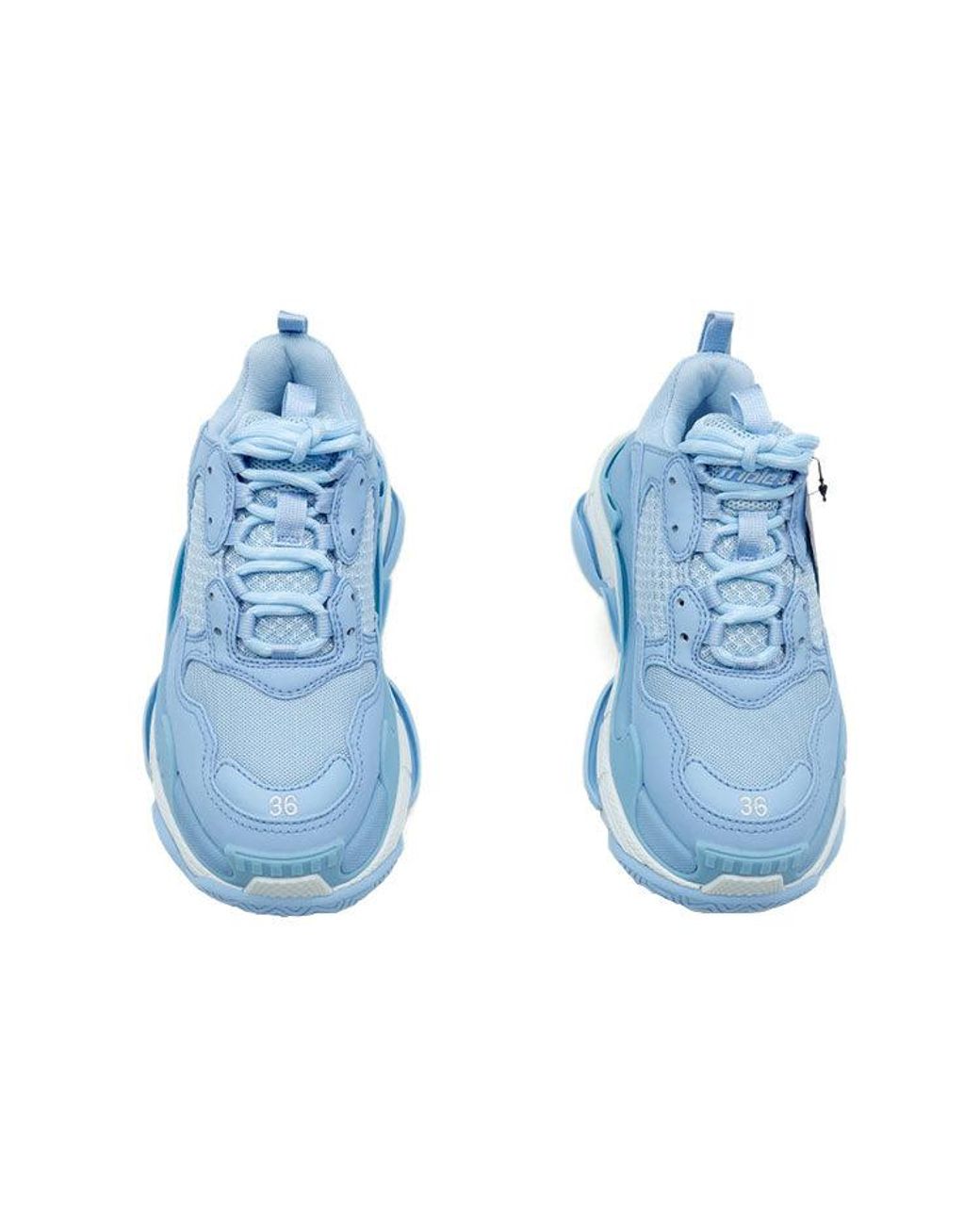 Balenciaga Blue (Wmns) Triple S Sneaker 'Light'