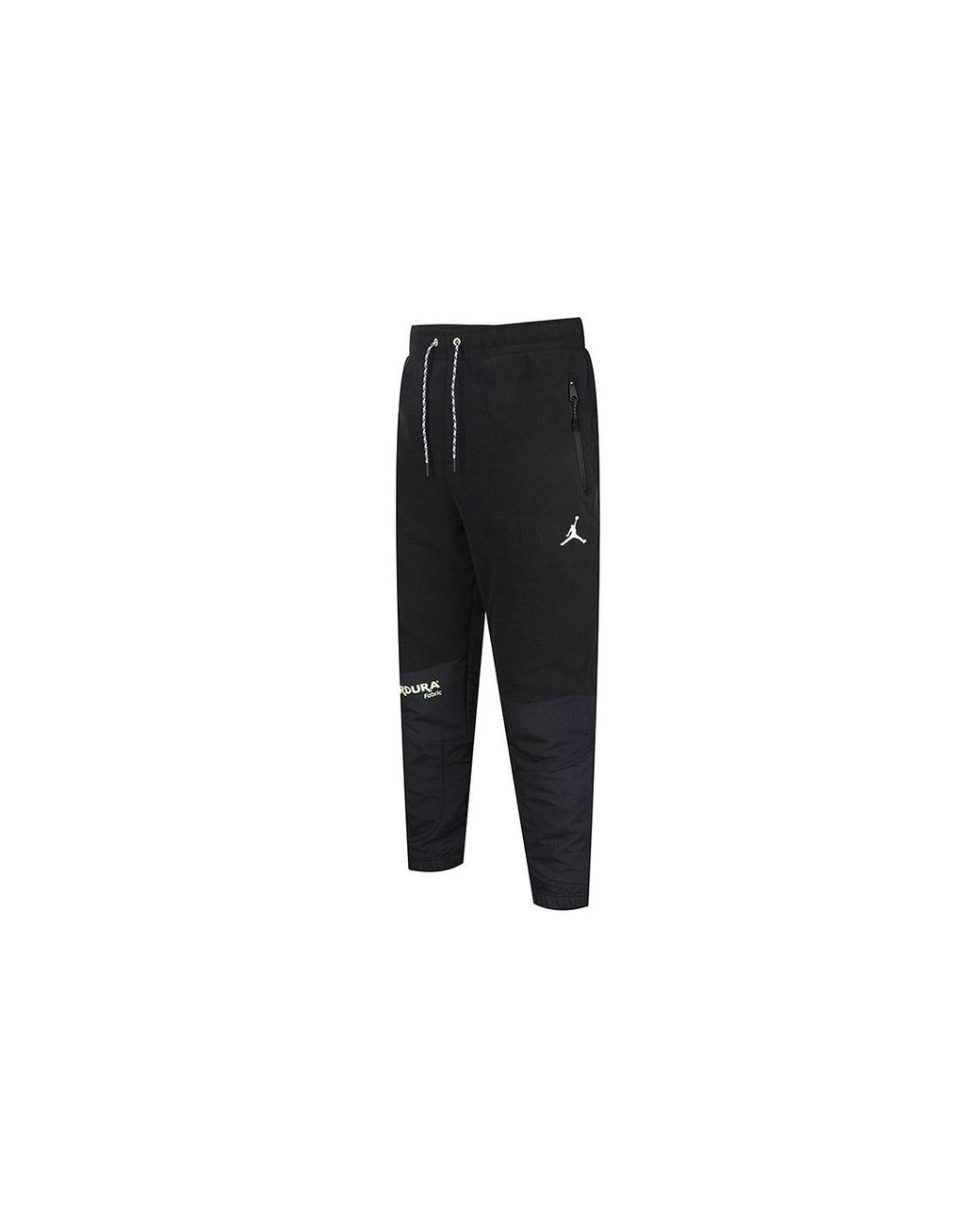 Nike Black Winter Utility Cordura Stay Warm Polar Fleece Splicing Casual Sports Running Long Pants for men