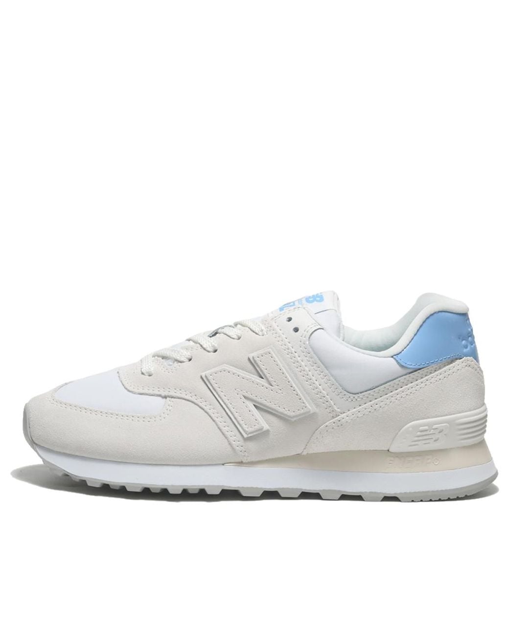 New Balance White (Wmns) 574 'Reflection Spring Sky'