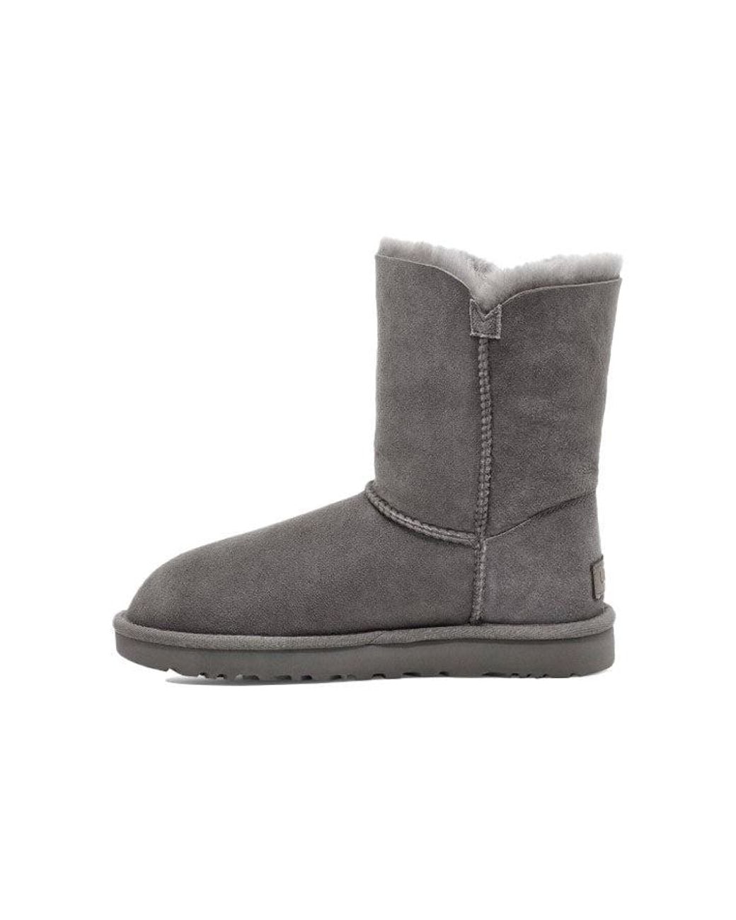 Ugg Gray (Wmns) Bailey Button Ii Boot Fleece Lined