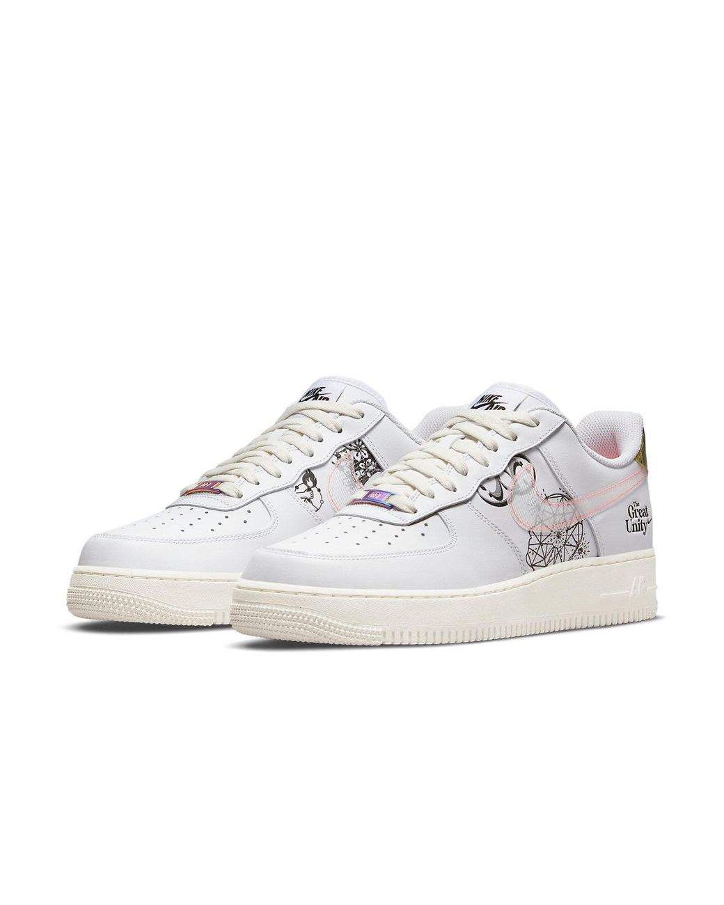 Nike White Air Force 1 Low 'The Great Unity' for men
