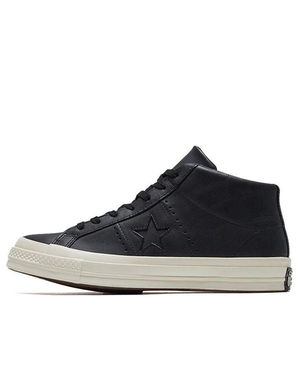 Converse Blue One Star Premium Leather High for men