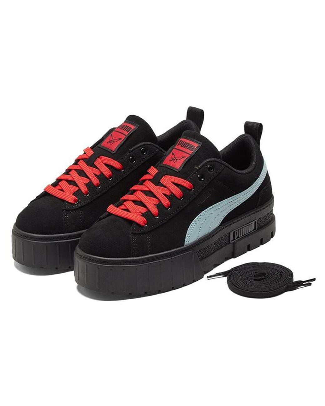 PUMA Black (Wmns) Dua Lipa X Mayze Suede Glow'