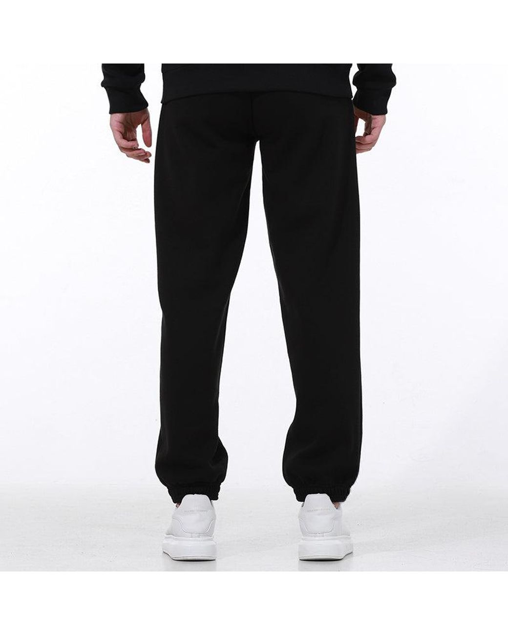 PUMA Black Logo Sweatpants for men