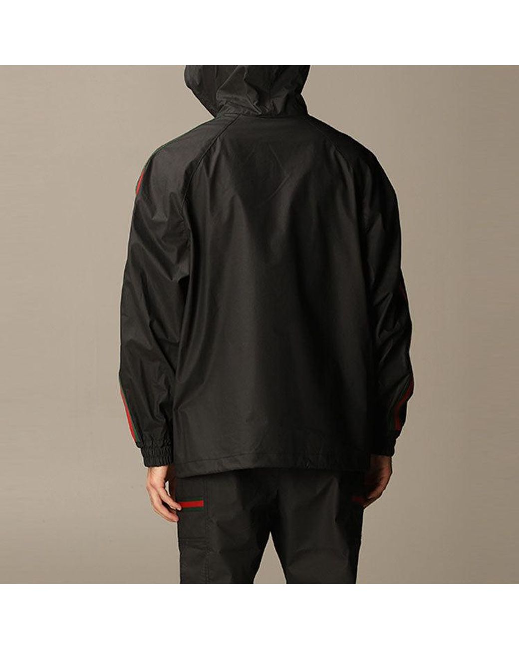 Gucci Black Label Coated Cotton Trench Coat For for men