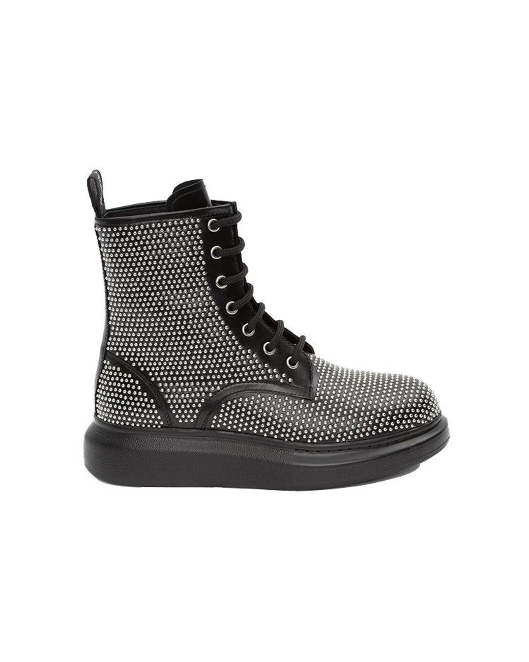 McQueen Black (Wmns) Hybrid Lace Up Boot