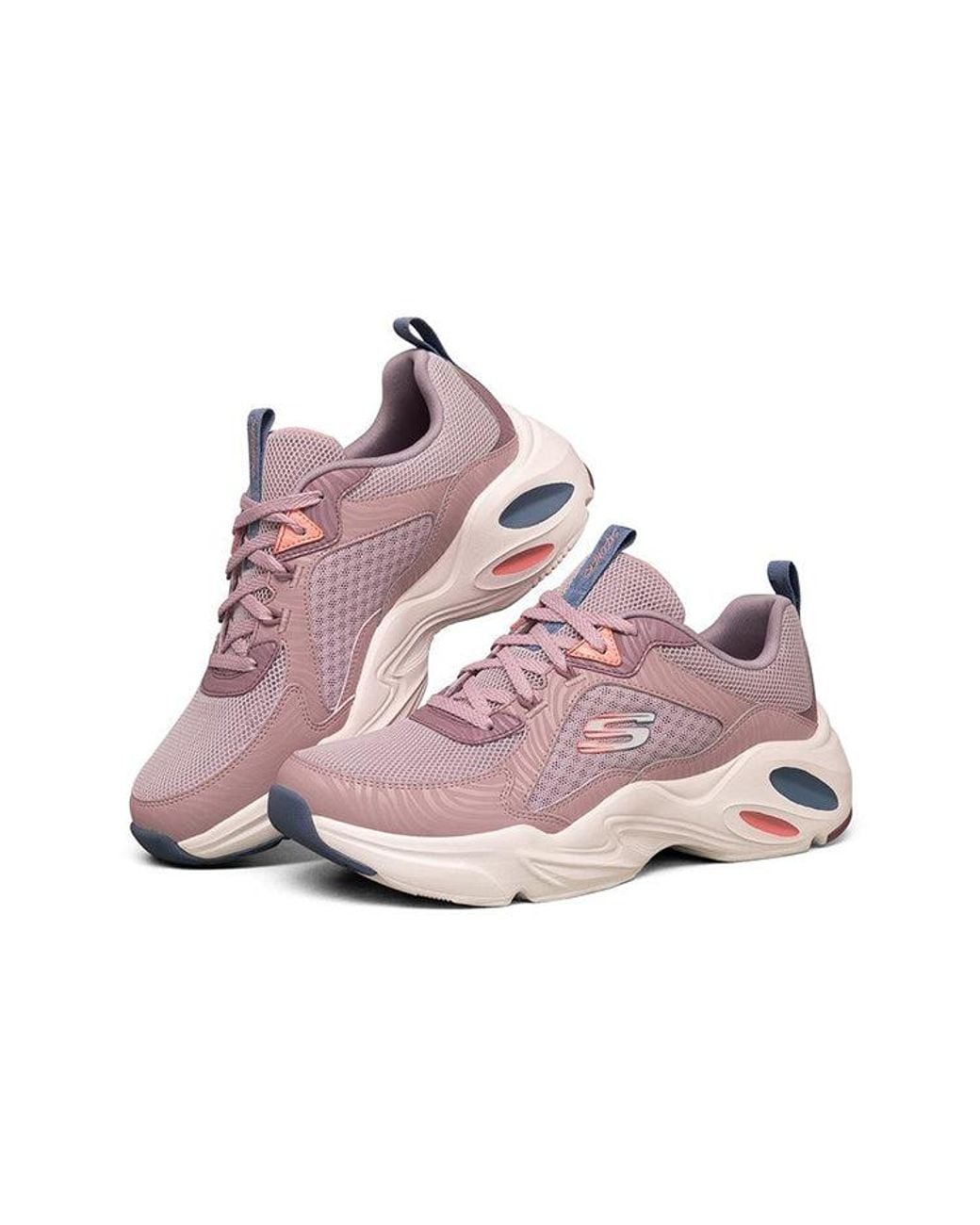 Skechers Pink (Wmns) Stamina Airy Low-Running Shoes
