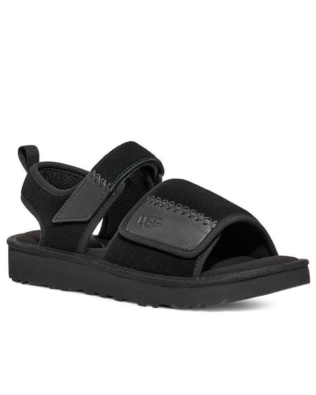 Ugg Black Goldencoast Strap Sandal for men