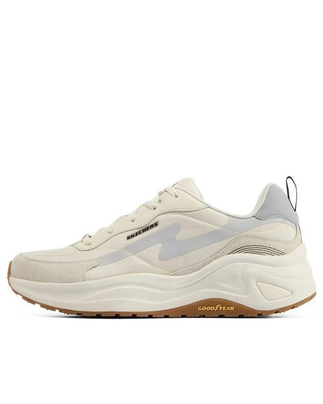 Skechers White Dlites Shoes for men