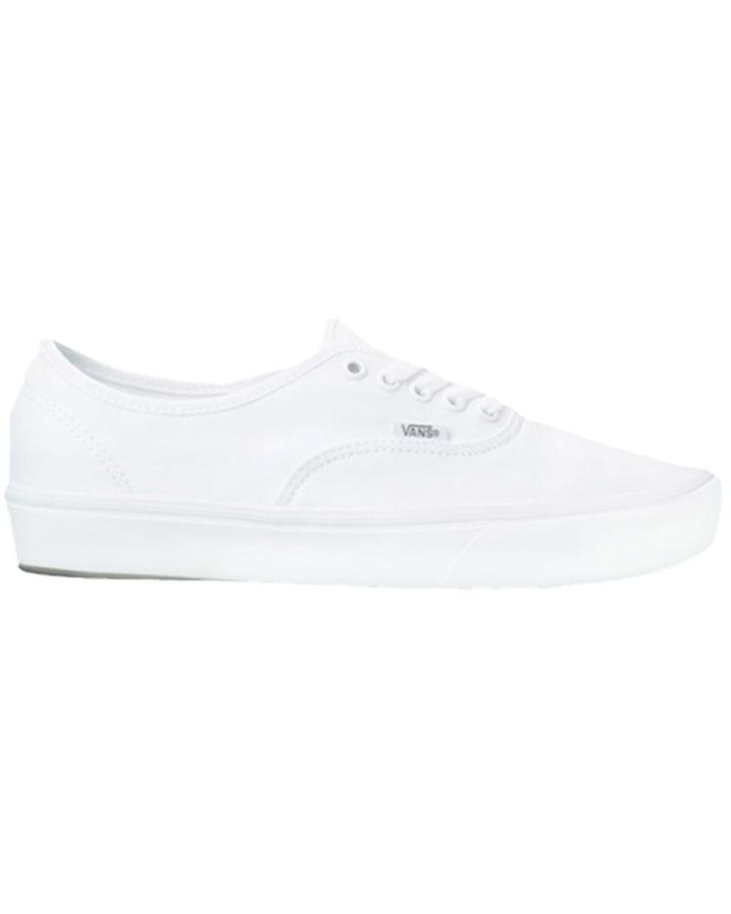 Vans White Authentic Comfy Cush 'True' for men