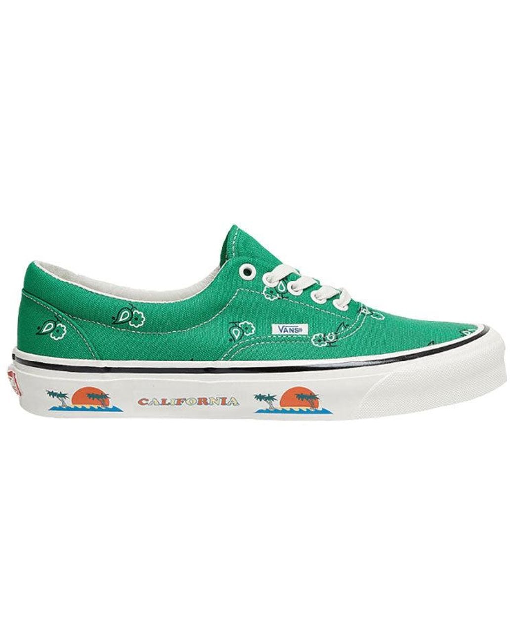 Vans Green Og Era Lx 'Paisley for men