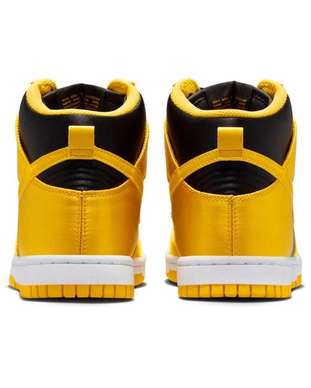 Nike Yellow Dunk High Shoes